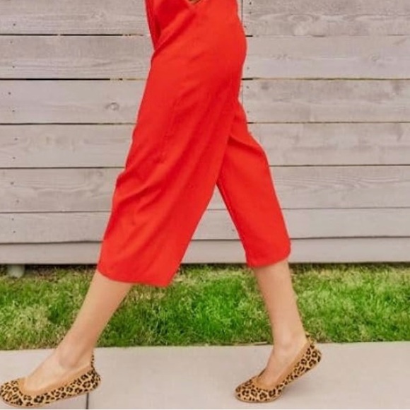 Yosi Samra Tan and Black Leopard Print Flats size 8 NWOT. - Picture 3 of 8